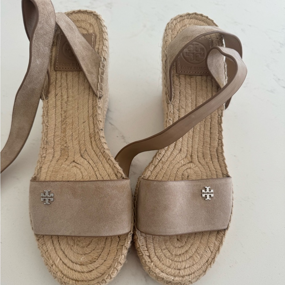 Tory Burch Bima Espadrille Platform Wedge Sandals
